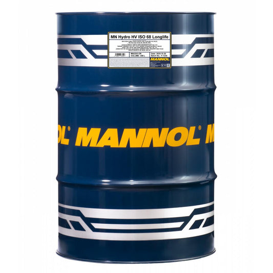 208L Mannol Hydro HV ISO 68 Hydraulic Fluid