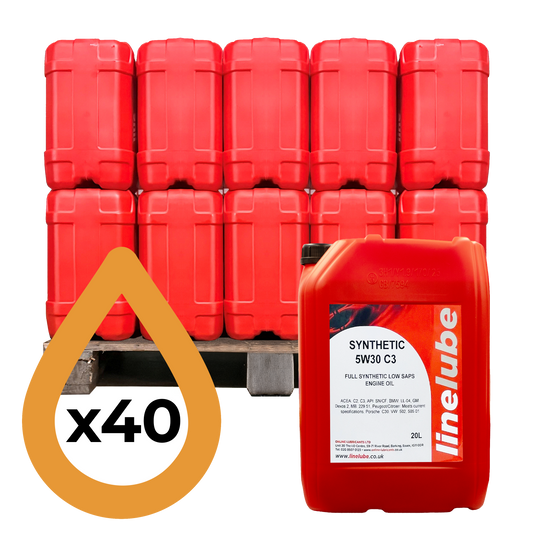 Linelube Fully Synthetic Engine Oil Longlife C3 5W-30 (40 x 20 Litres)