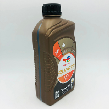 Total Quartz 5000 15W-40 High Performance Diesel Engine Oil