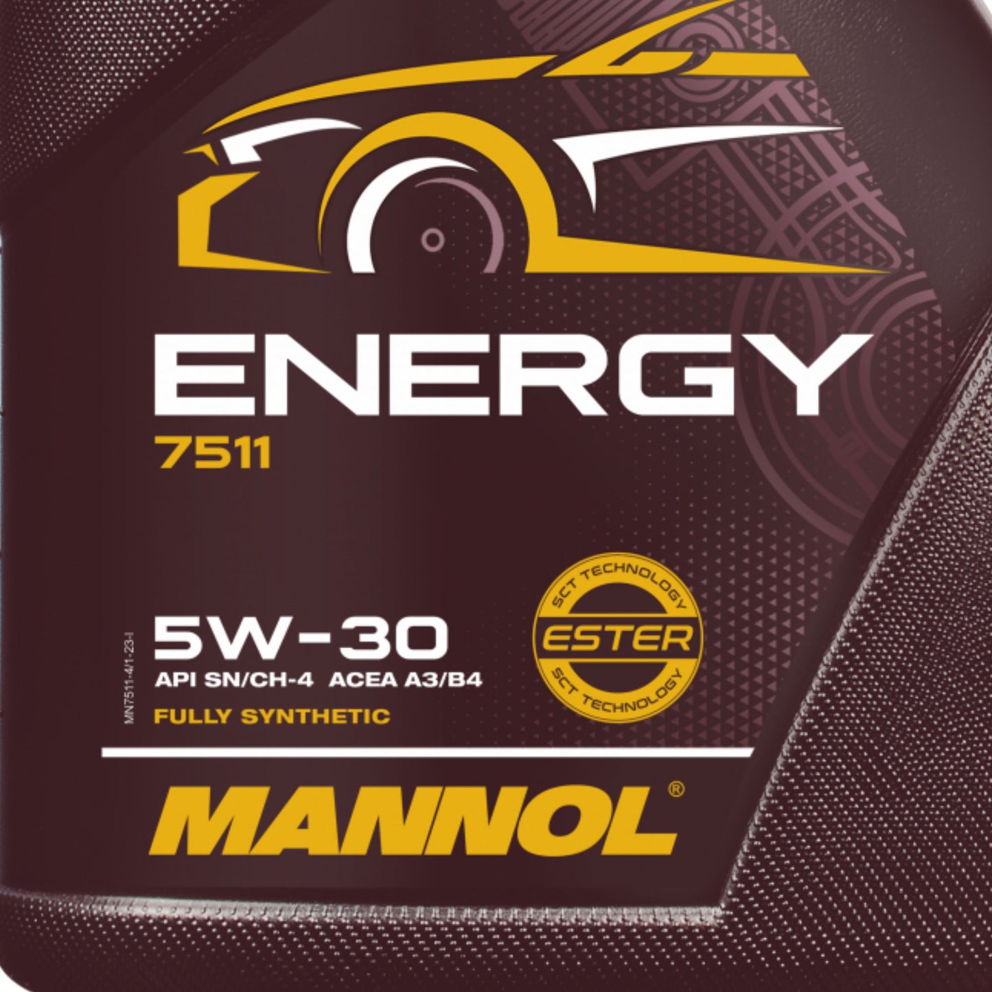 5L Mannol 7511 Energy 5W-30 A3/B4 Fully Synthetic Engine Oil - 5 Litres