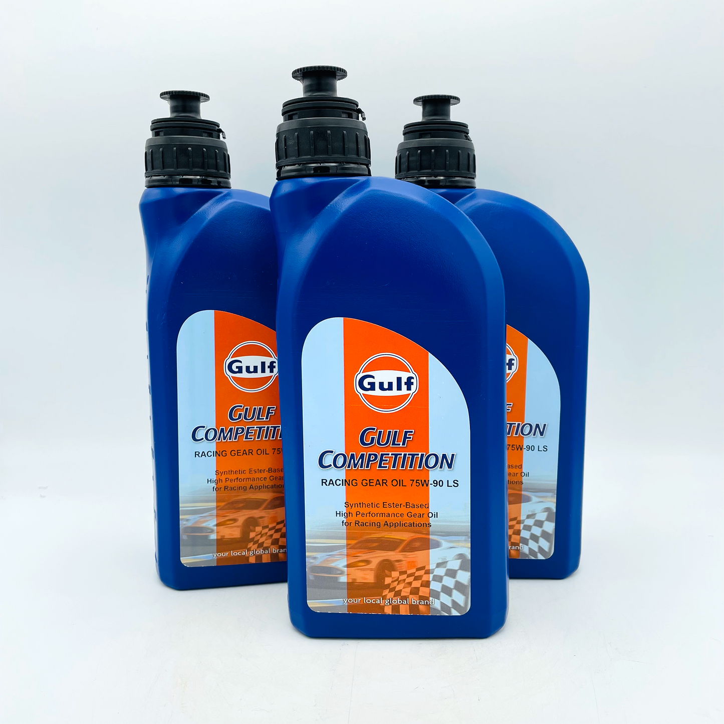 Gulf Competition Racing Gear Oil 75W-90 Limited Slip - 1L - 2L - 3L - 4L - 5L