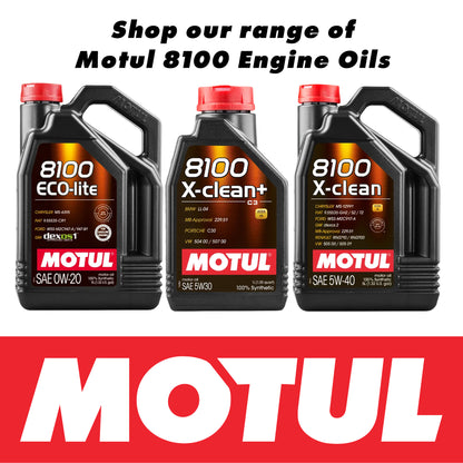 MOTUL 108536 8100 ECO-LITE 0W-20 Fully Synthetic Engine Oil - 5 Litres