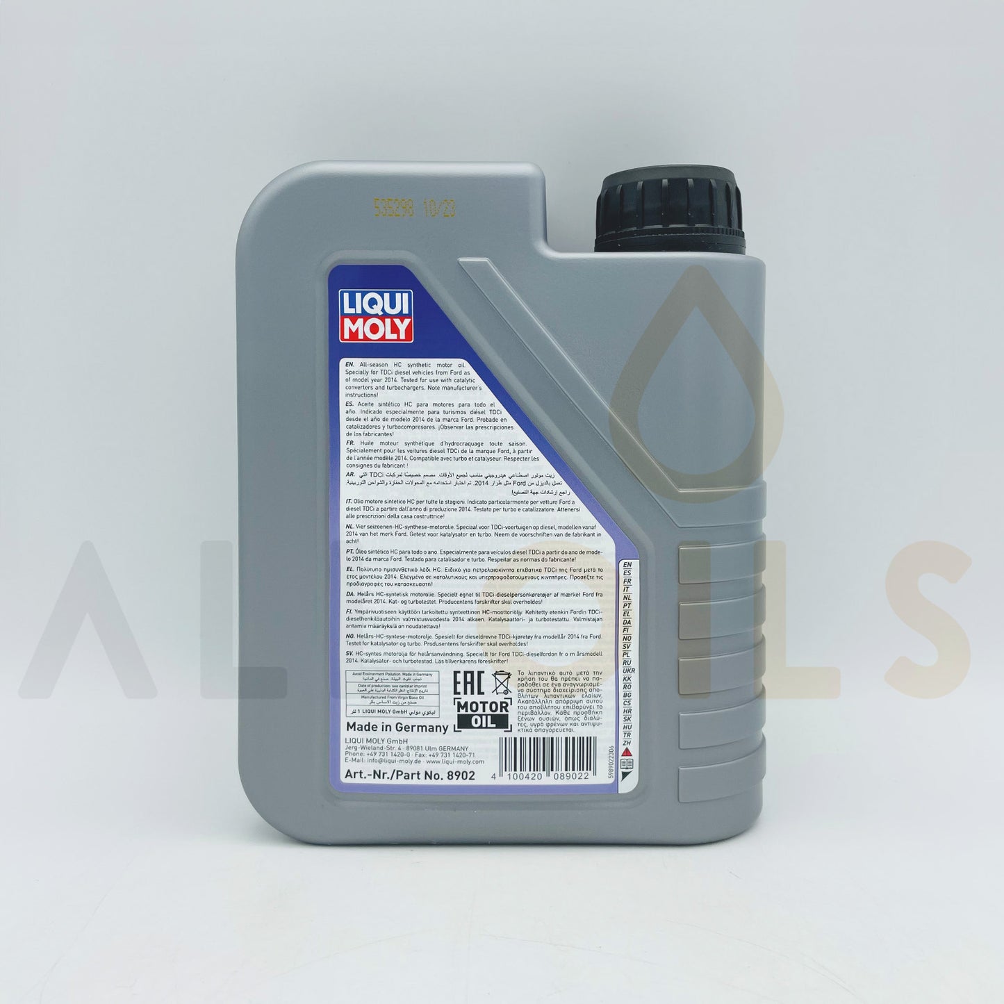 Liqui Moly 8902 Special Tec F 0W-30 Engine Oil Developed for Ford 2014 on - 1 Litre