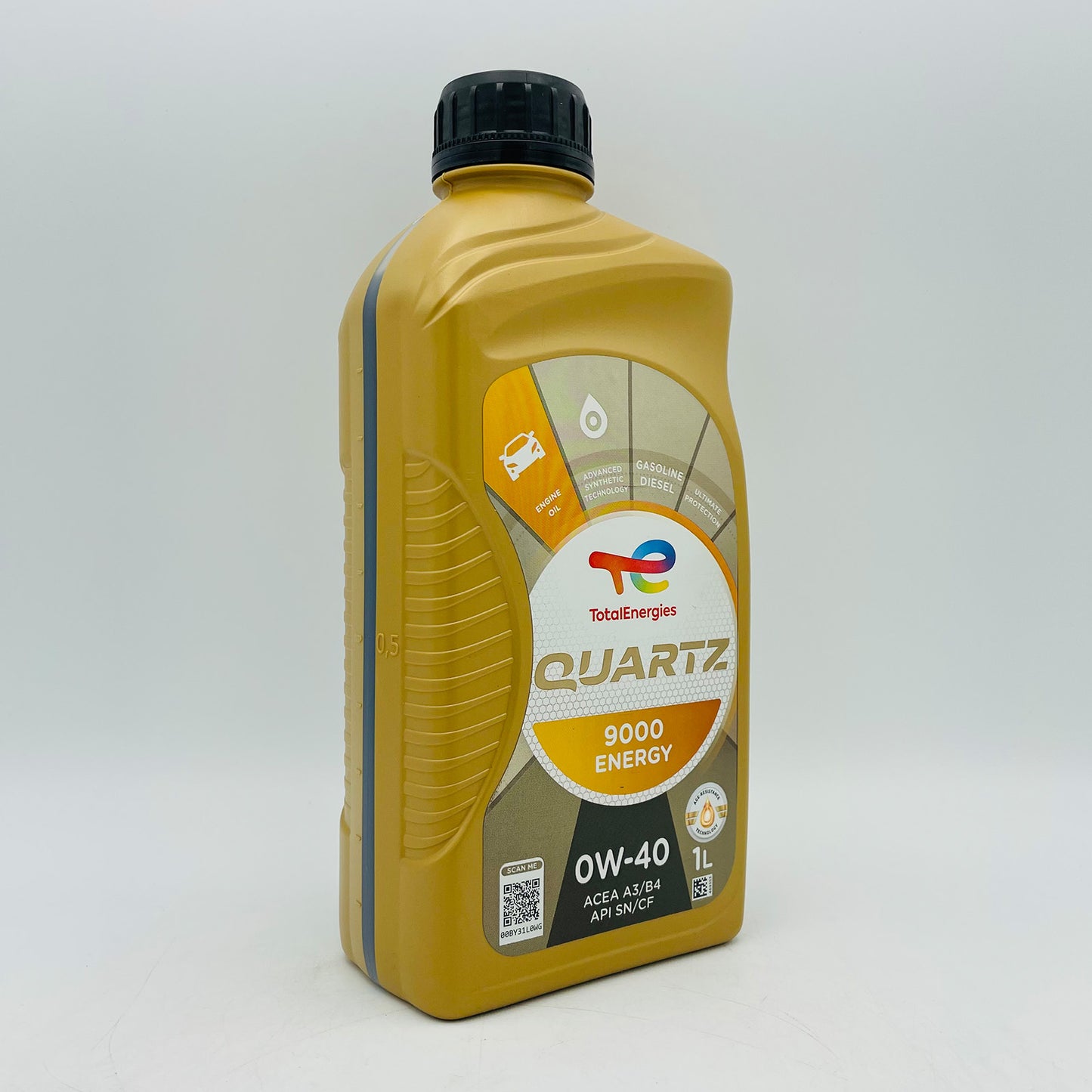1L TotalEnergies Quartz 9000 ENERGY 0W-40 Engine Oil - 1 Litre