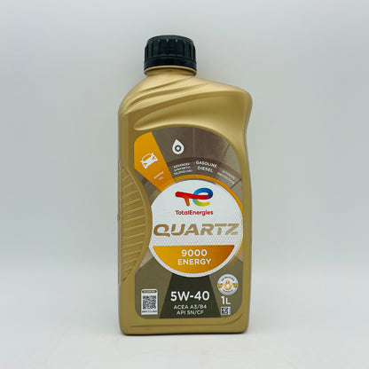 1L TotalEnergies Quartz 9000 ENERGY 5W-40 Engine Oil - 1 Litre