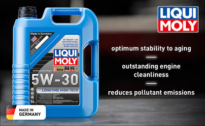 Liqui Moly 9507 5W-30 Longtime High Tech Engine Oil ACEA C2/C3 - 5 Litres