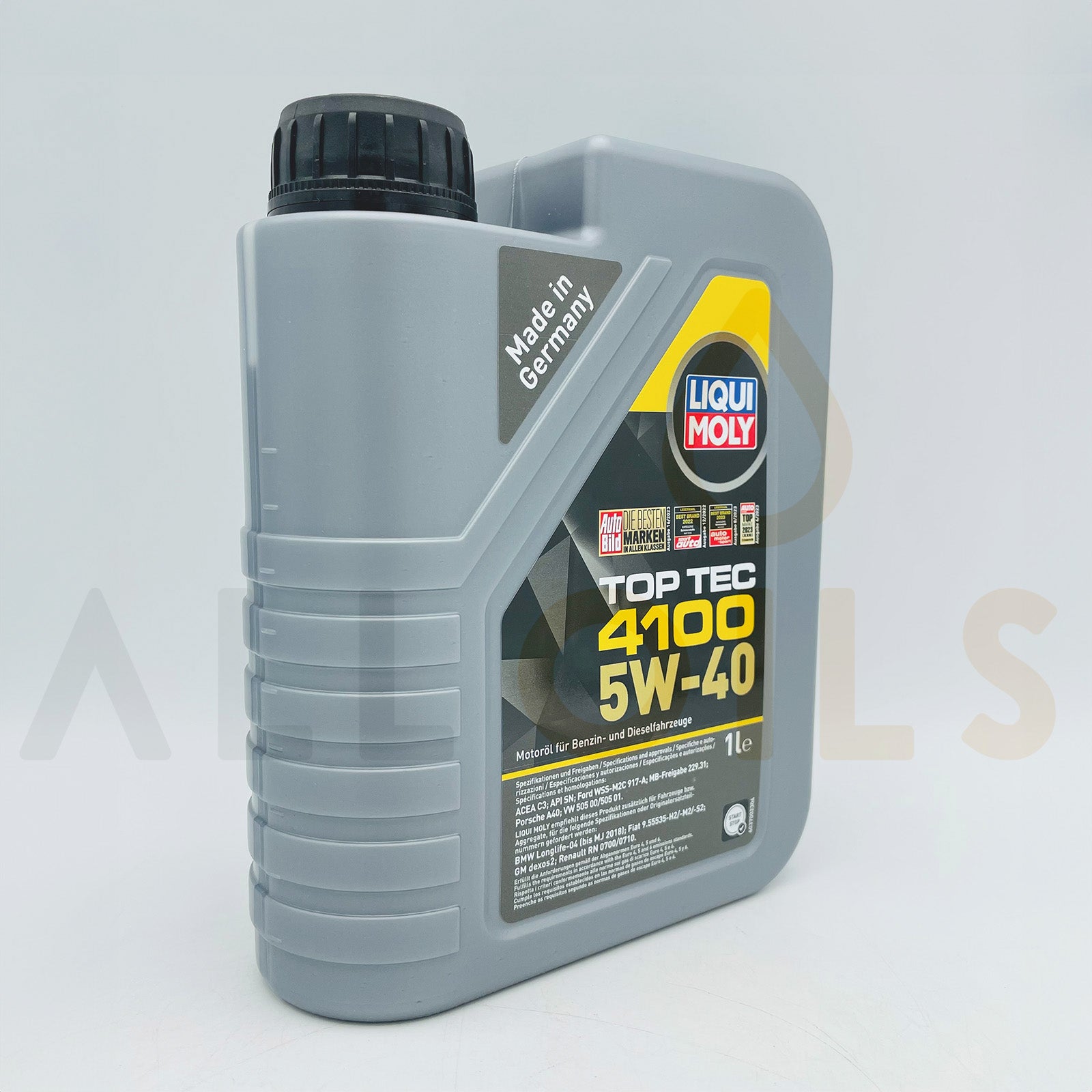 Liqui Moly 9510 Top Tec 4100 5W-40 Synthetic Technology Engine Oil
