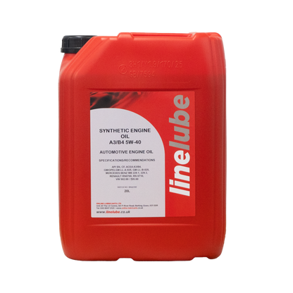 Linelube A3/B4 5W-40 Synthetic Technology Engine Oil - 20 Litres