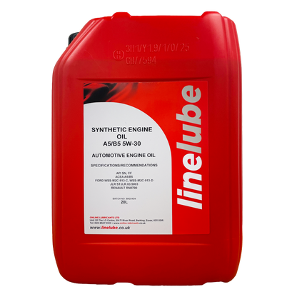 Linelube Synthetic Technology A5/B5 Engine Oil 5W-30 (20 Litres)