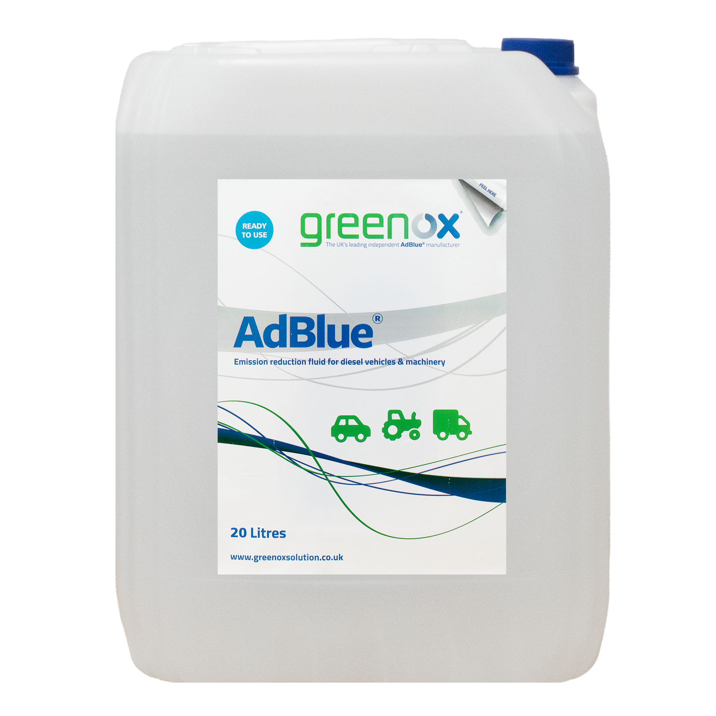 Greenox AdBlue® with Spout (Quarter Pallet - 10 x 20 Litres)