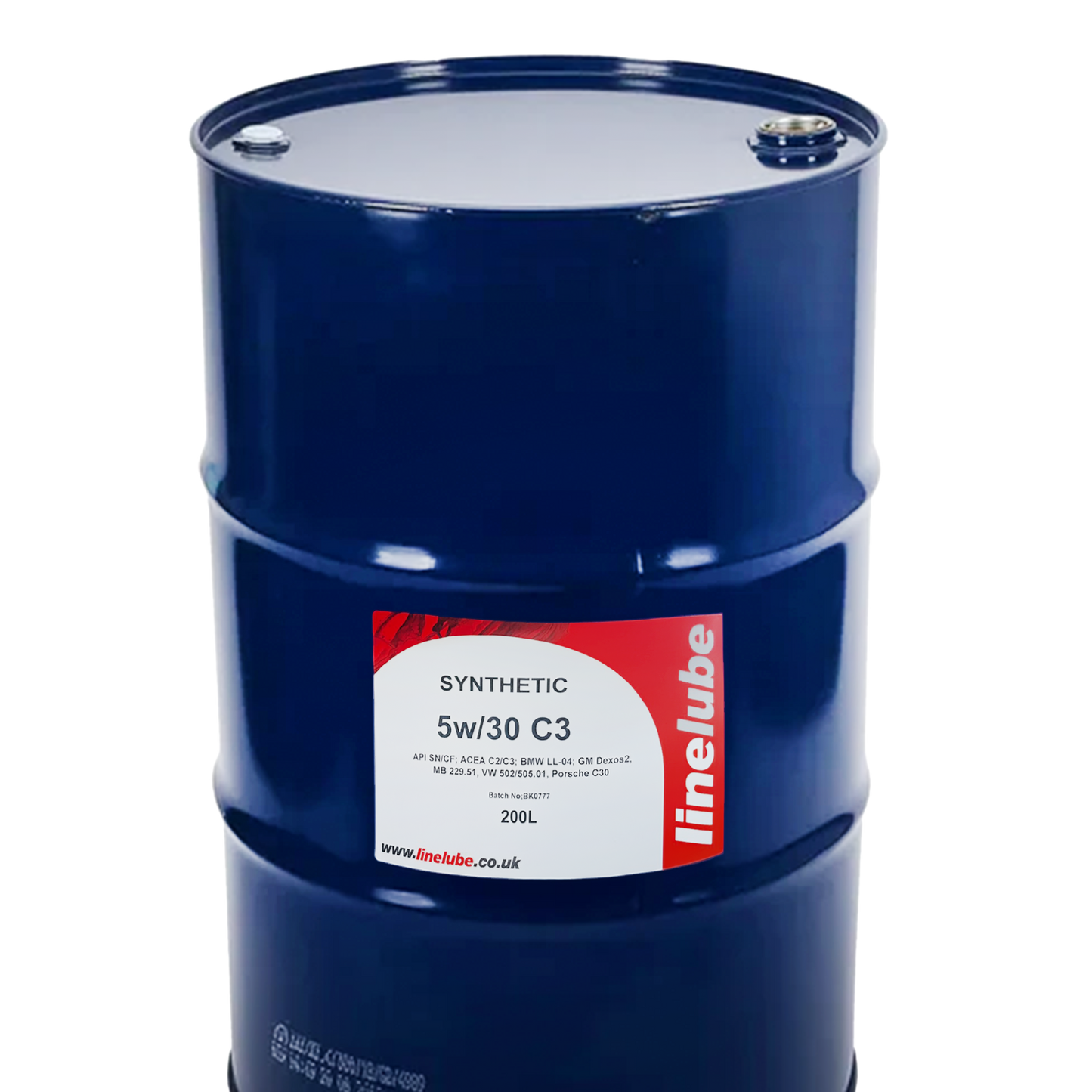 Linelube Fully Synthetic Engine Oil Longlife C3 5W-30 Barrel - (200 Litres)
