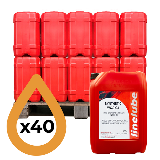 Linelube Fully Synthetic Engine Oil Longlife C3 5W-30 (40 x 20 Litres)