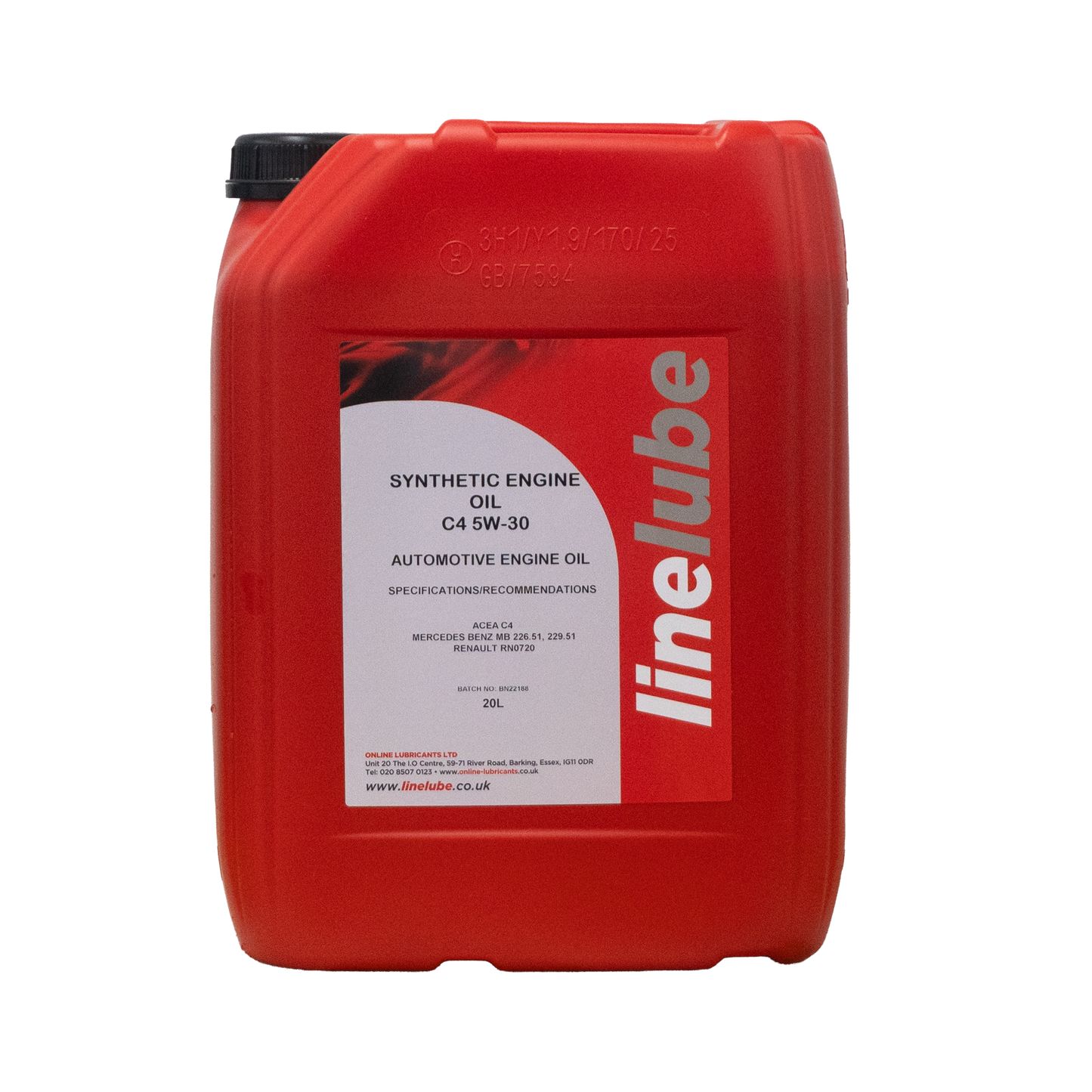 Linelube 5W-30 C4 Synthetic Technology Engine Oil - 20 Litres