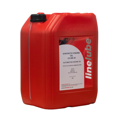 Linelube Low Saps 0W-20 C5 Synthetic Technology Engine Oil - 20 Litres