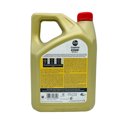 Castrol Edge 5W-30 Long-Life Engine Oil - (4 Litres)