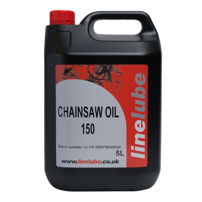 Linelube Chainsaw Oil ISO 150 High Tack (5 Litres)