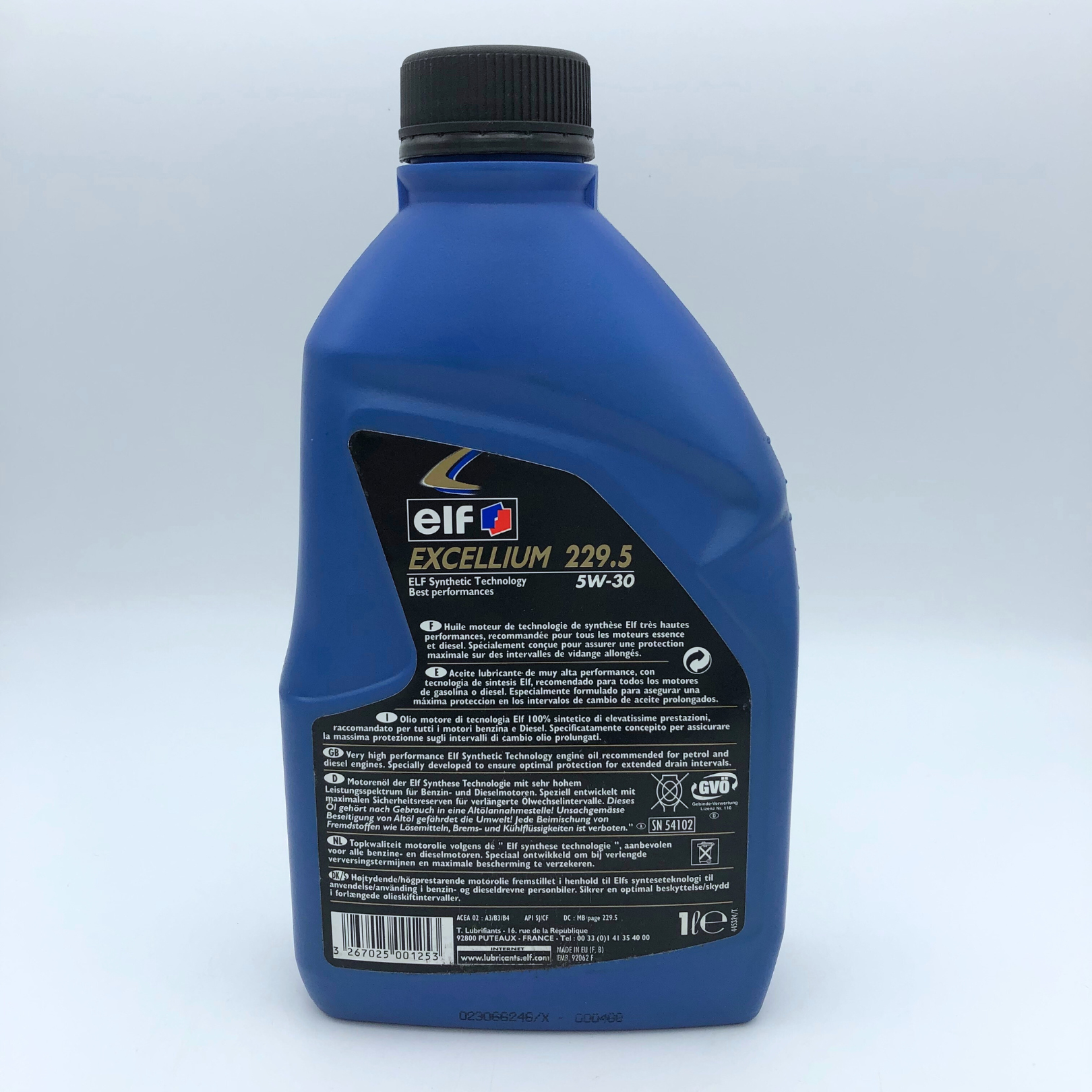 ELF EXCELLIUM 229.5 5W-30 Semi Synthetic Engine Oil - 1 Litre