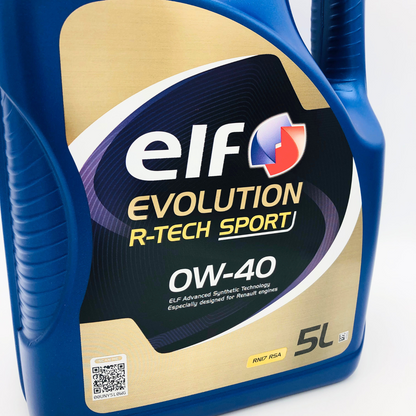 ELF Evolution R-Tech Sport 0W-40 Oil For Renault Sport Engines - 5 Litres