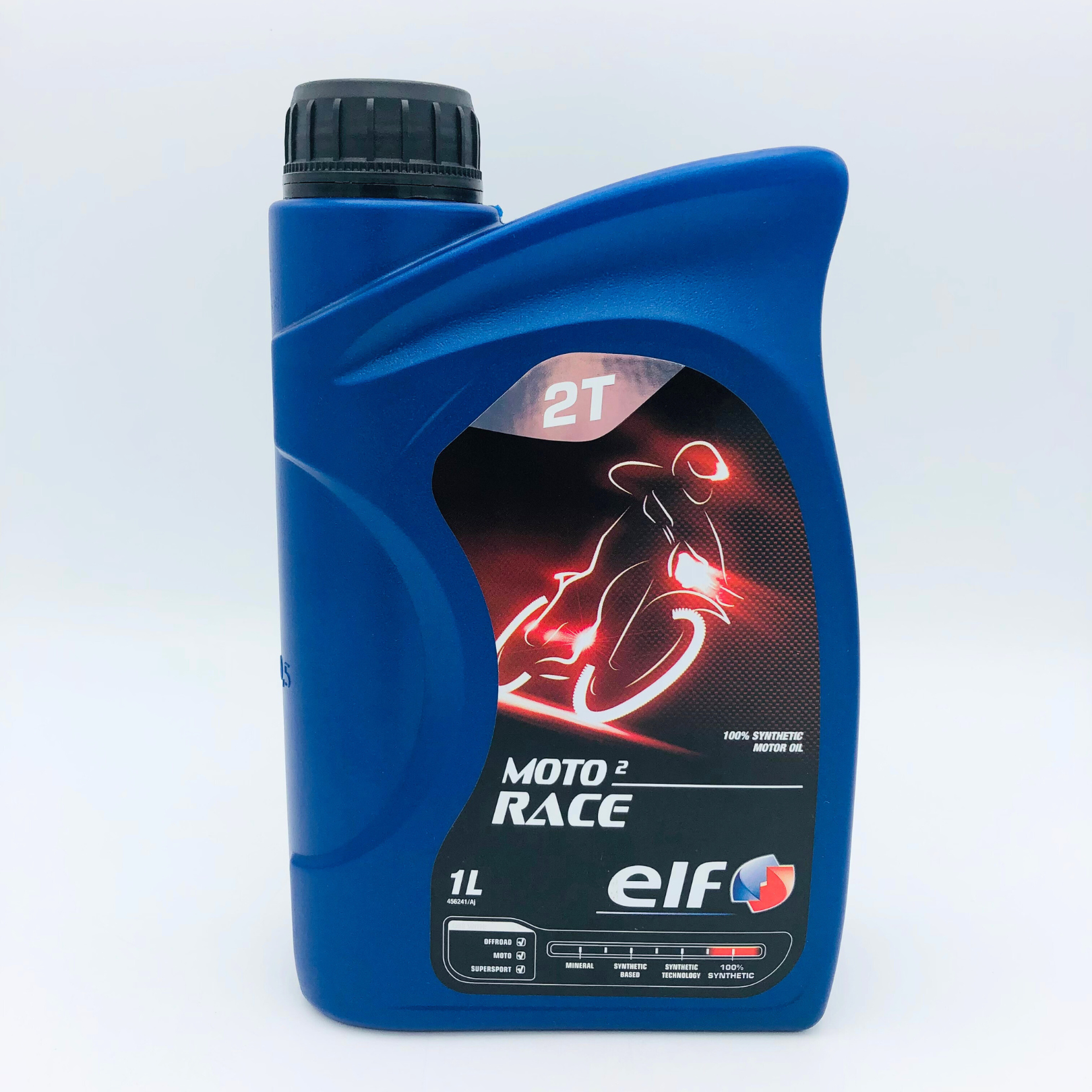 ELF MOTO 2 Race Synthetic Motorcycle Engine Oil For 2-Stroke Engines - 1 Litre