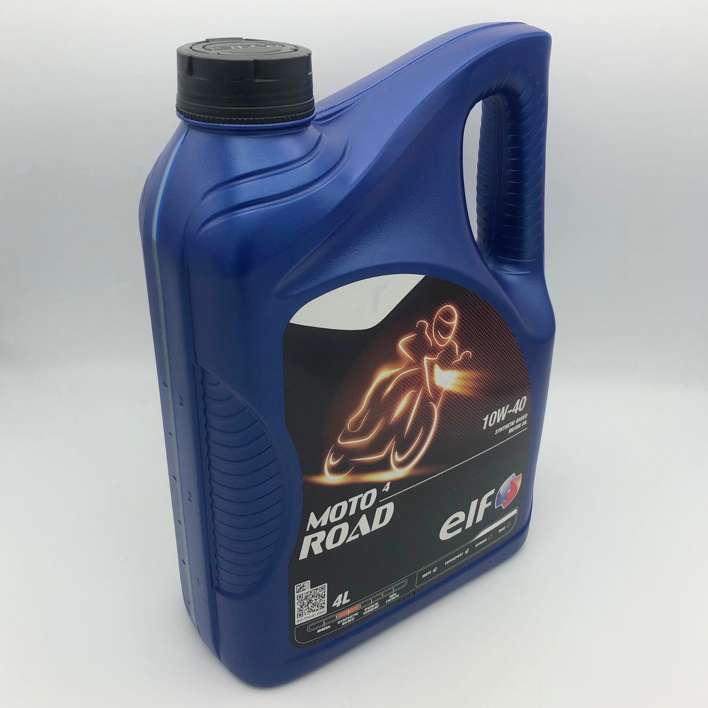 ELF Moto 4 Road 10W-40 4-Stroke Motorcycle Engine Oil - 4 Litres