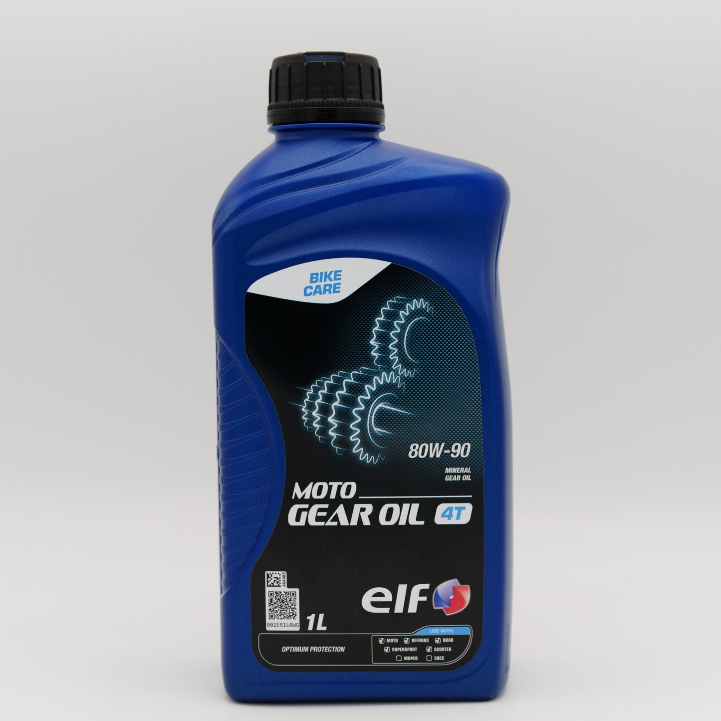 ELF Moto Gear Oil 4T 80W-90 Mineral Oil For 4-Stroke Motorcycles API GL 5 - 1 Litre