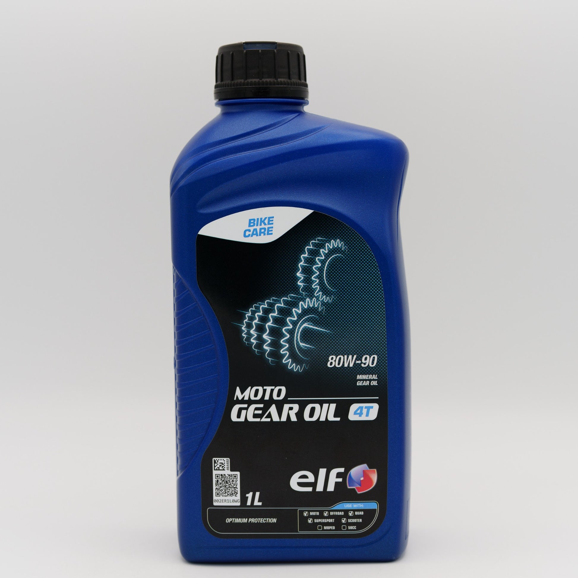 ELF Moto Gear Oil 4T 80W-90 Mineral Oil For 4-Stroke Motorcycles API GL 5 - 1 Litre