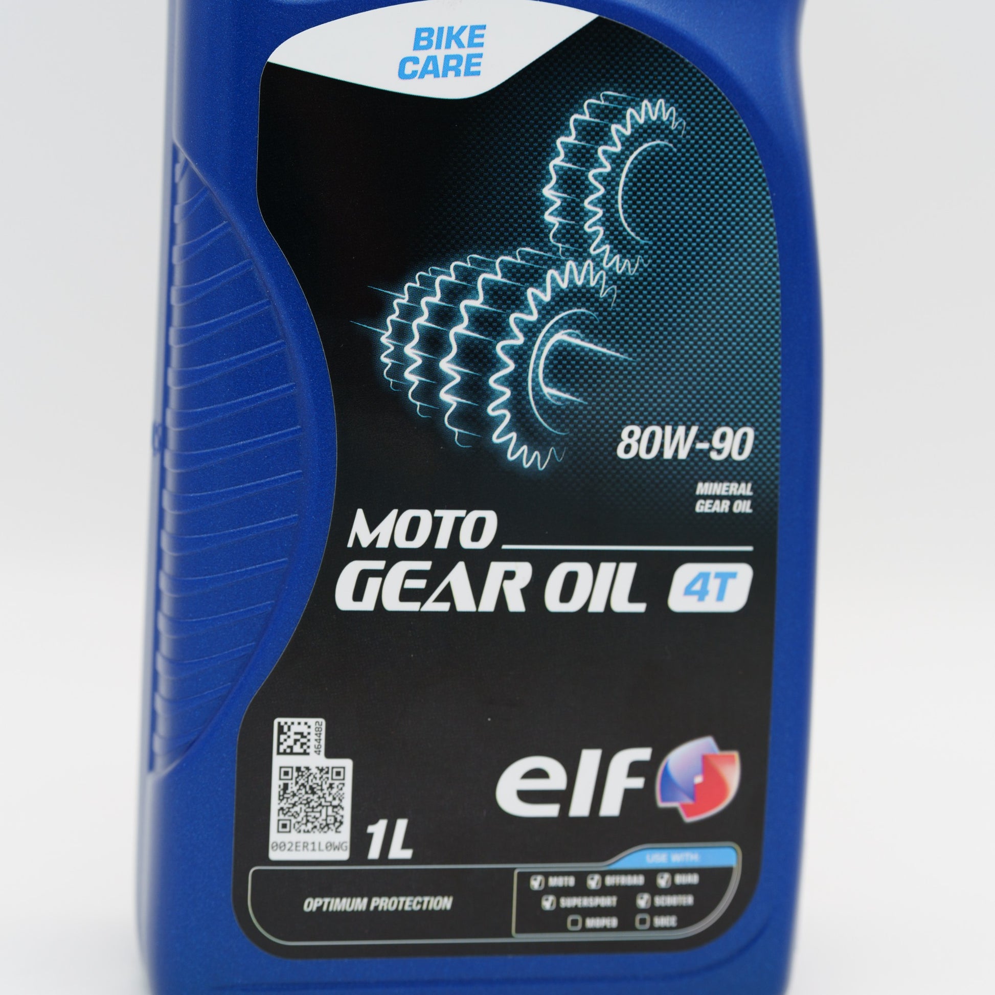ELF Moto Gear Oil 4T 80W-90 Mineral Oil For 4-Stroke Motorcycles API GL 5 - 1 Litre