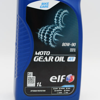 ELF Moto Gear Oil 4T 80W-90 Mineral Oil For 4-Stroke Motorcycles API GL 5 - 1 Litre