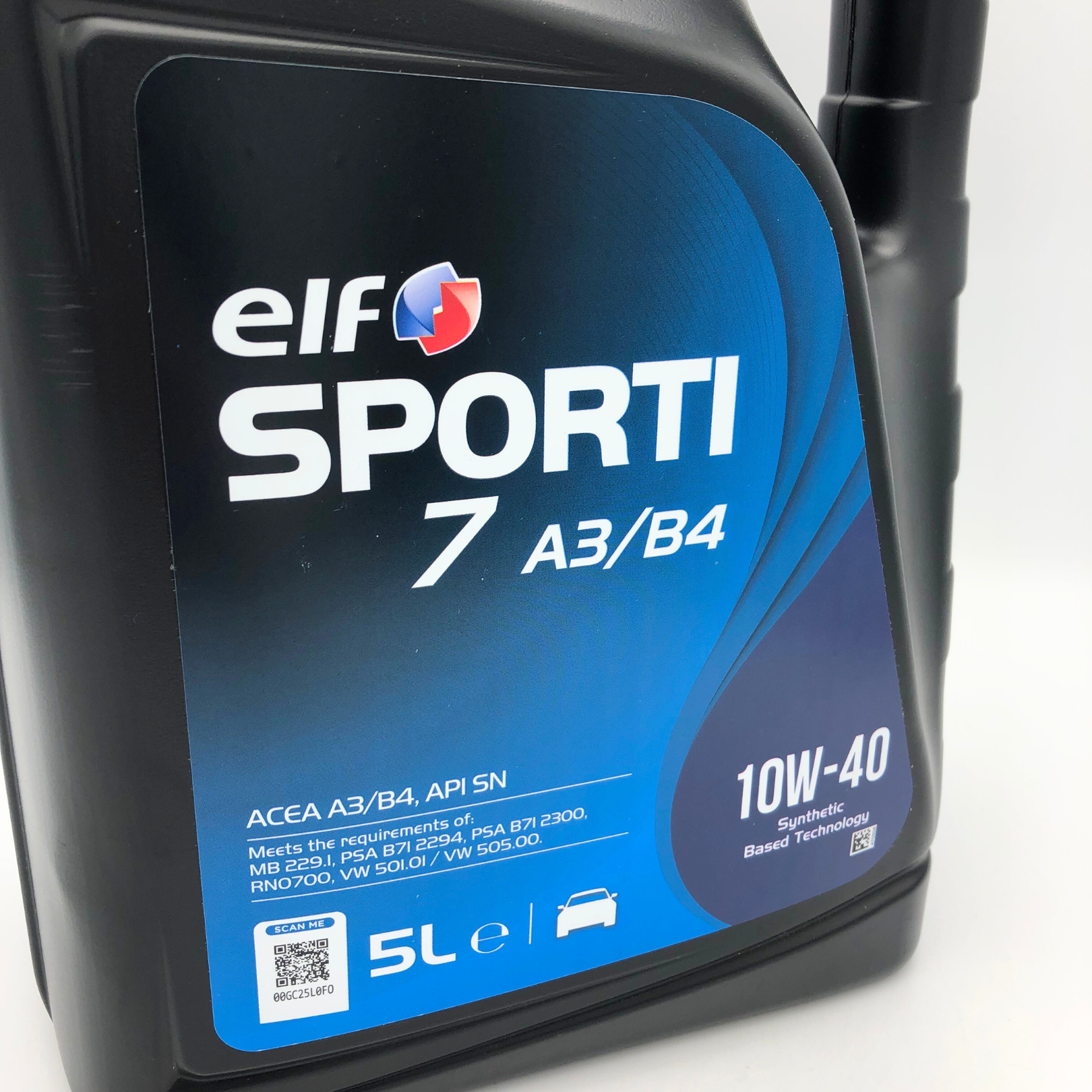 ELF SPORTI 7 A3/B4 10W-40 Engine Oil - 5 Litre