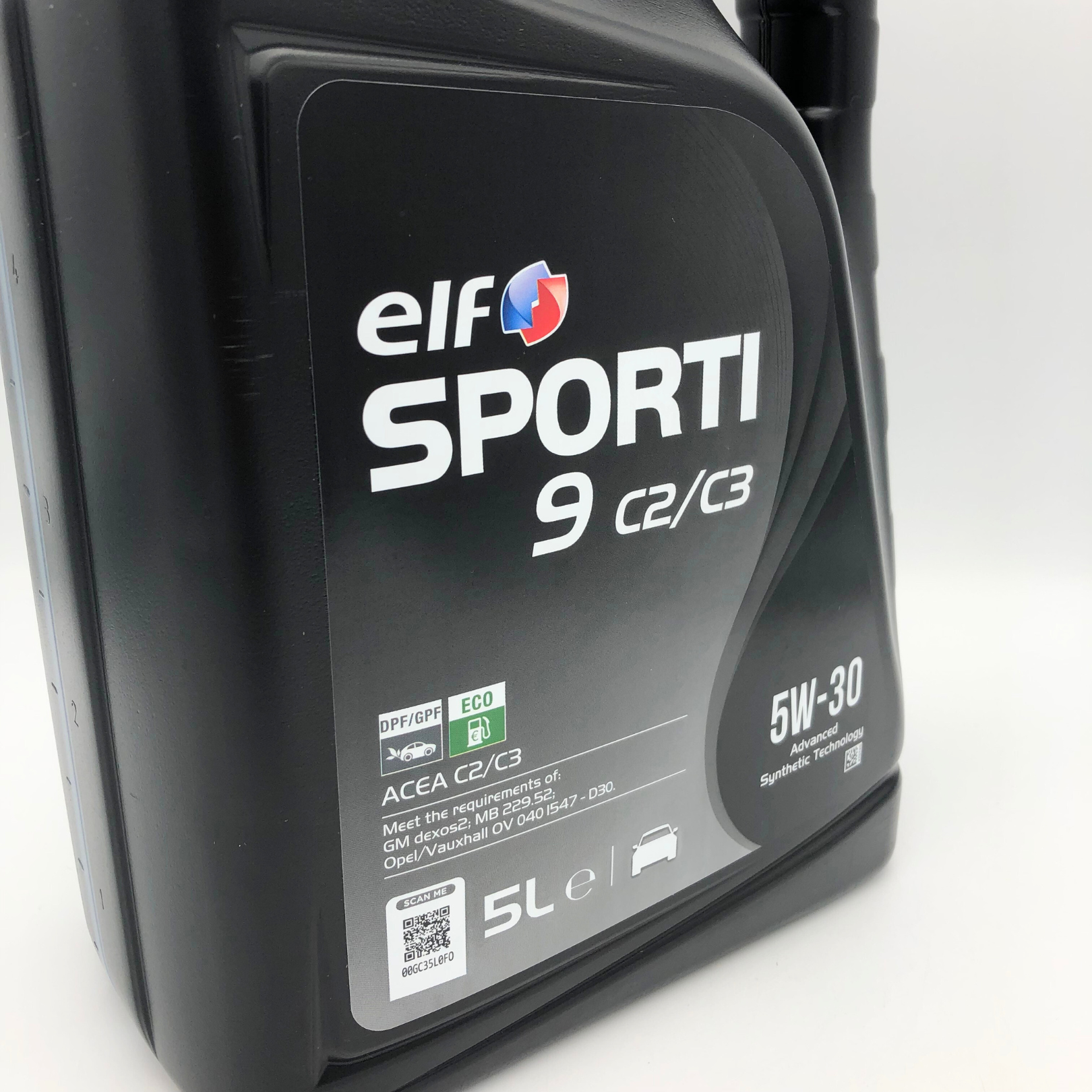 ELF SPORTI 9 C2/C3 5W-30 Engine Oil - 5 Litres
