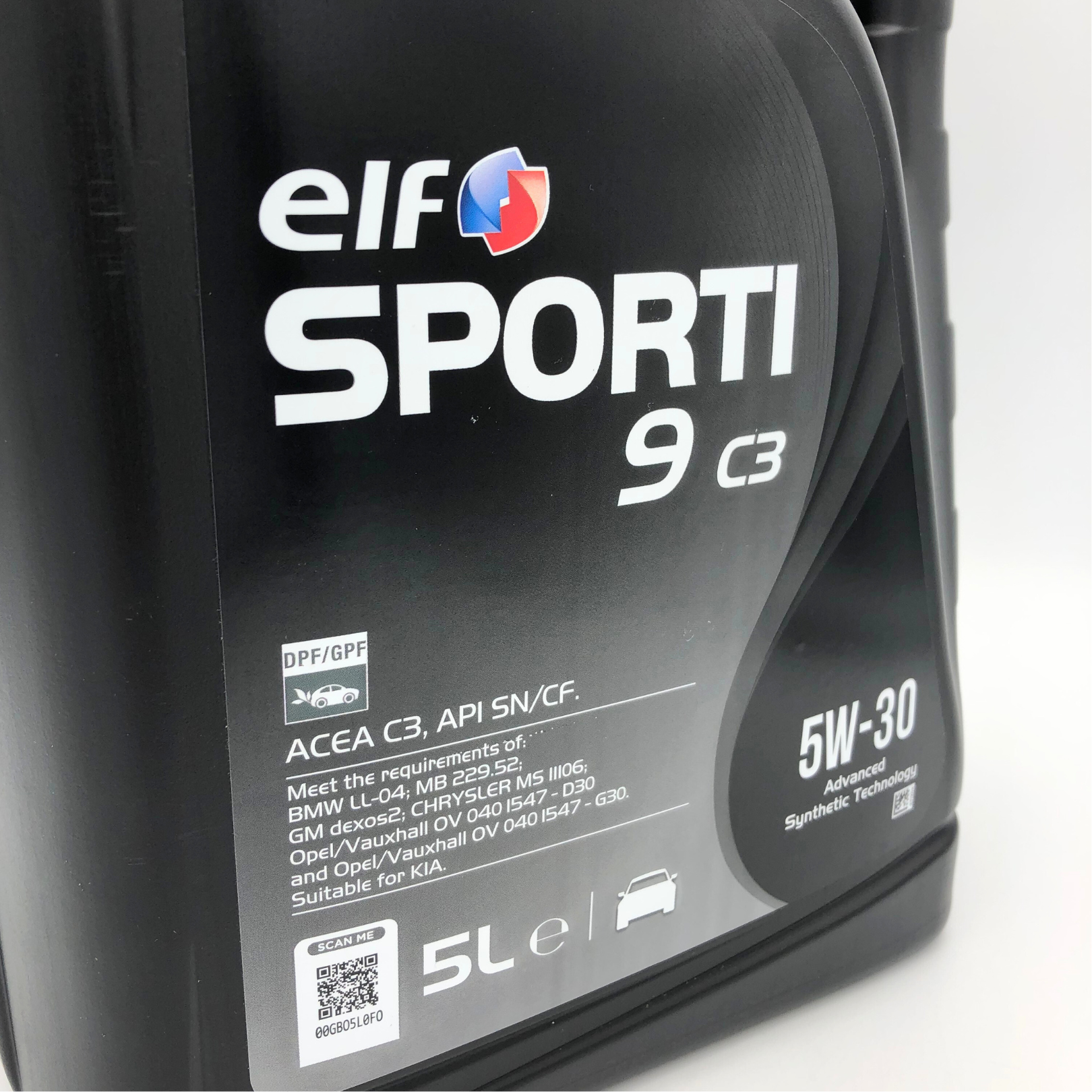 ELF SPORTI 9 C3 5W-30 Engine Oil - 5 Litre