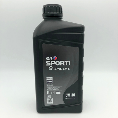 ELF SPORTI 9 Long Life 5W-30 Low SAPS Engine Oil - 1 Litre