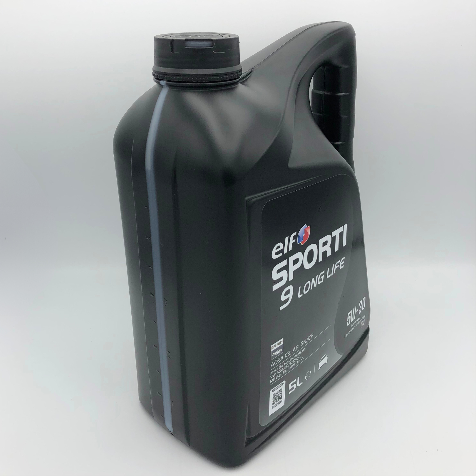 ELF SPORTI 9 Long Life 5W-30 Low SAPS Engine Oil - 5 Litre