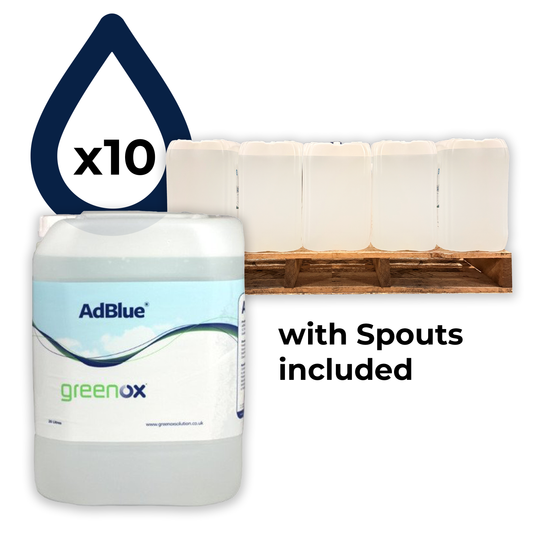 Greenox Universal AdBlue with Spout Full Pallet - (10 x 20 Litres)