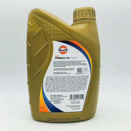 Gulf Formula GX 5W-40 Fully Synthetic Engine Oil - 1 Litre