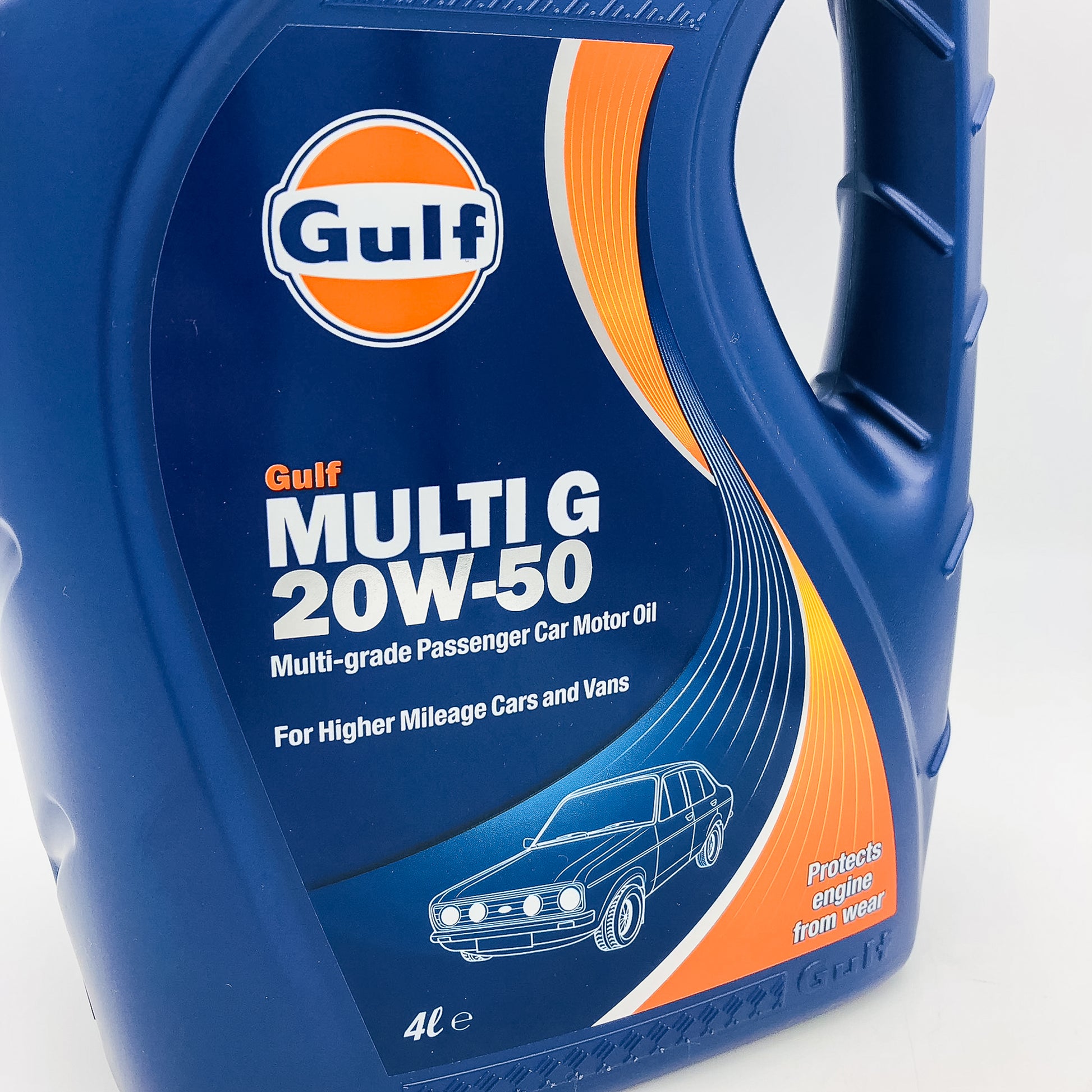 Gulf Multi G 20W-50 Multi-Grade Synthetic Engine Oil - 4 Litres