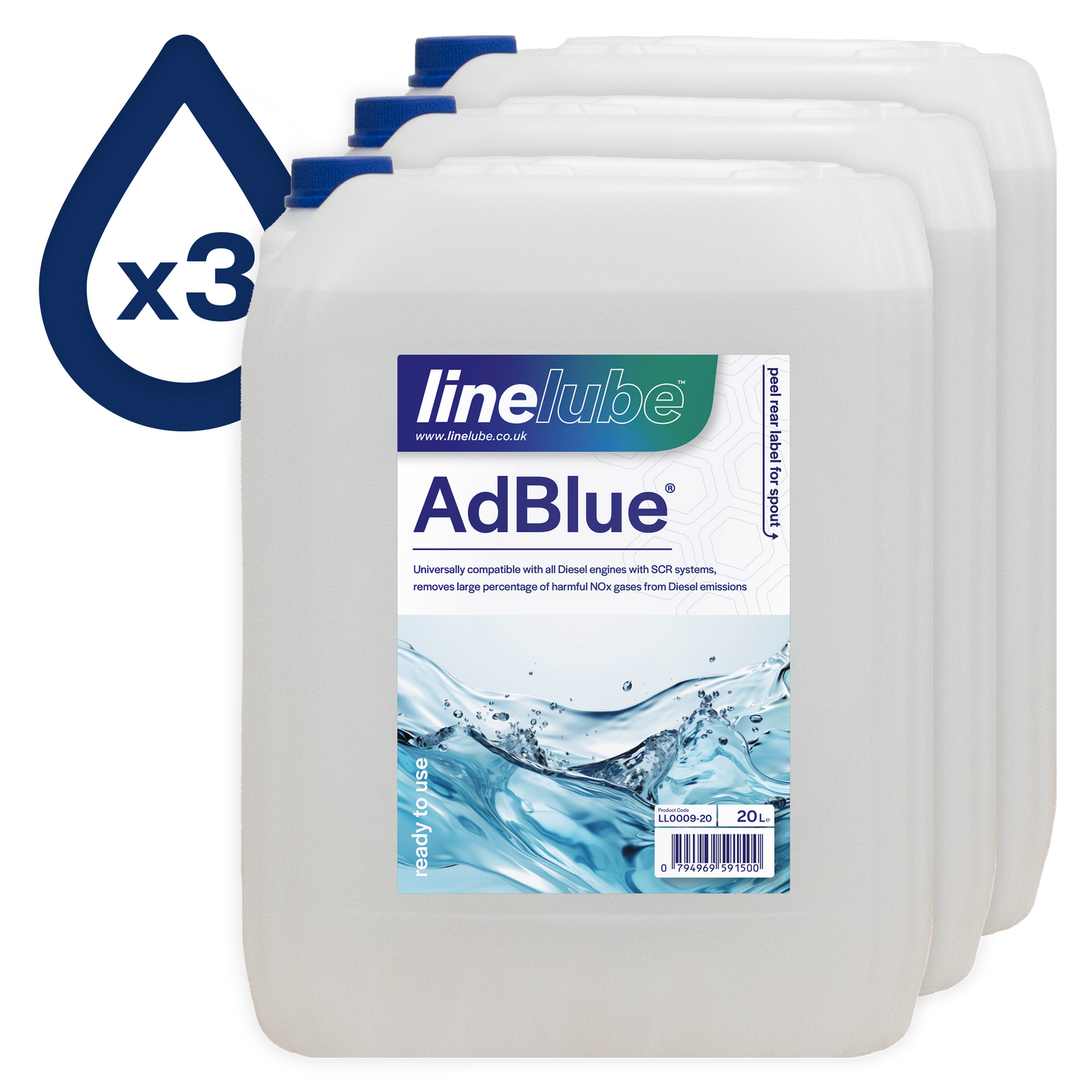 Linelube Universal AdBlue® (20 Litres)
