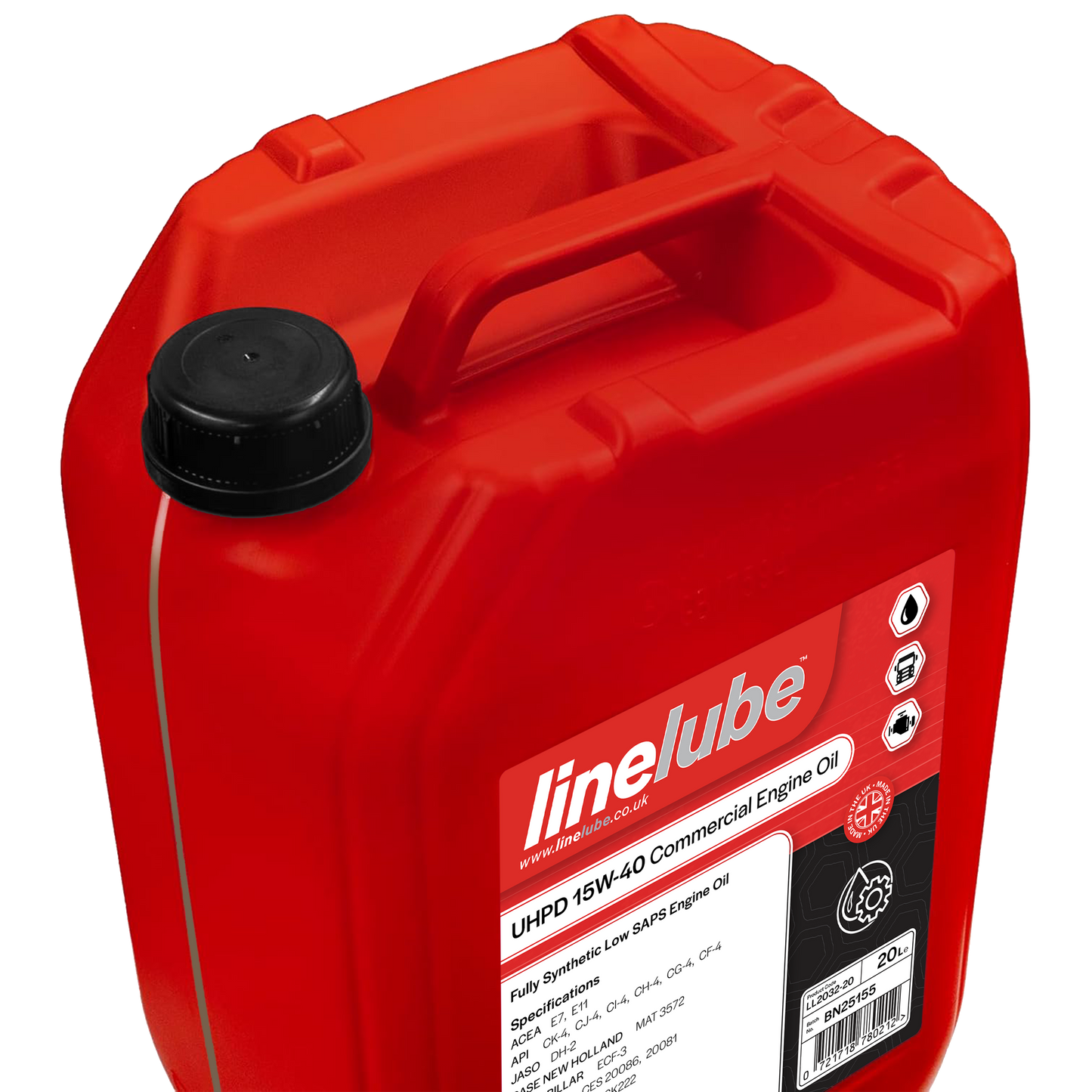 Linelube Diesel Engine Oil UHPD 15W-40 - (20 Litres)
