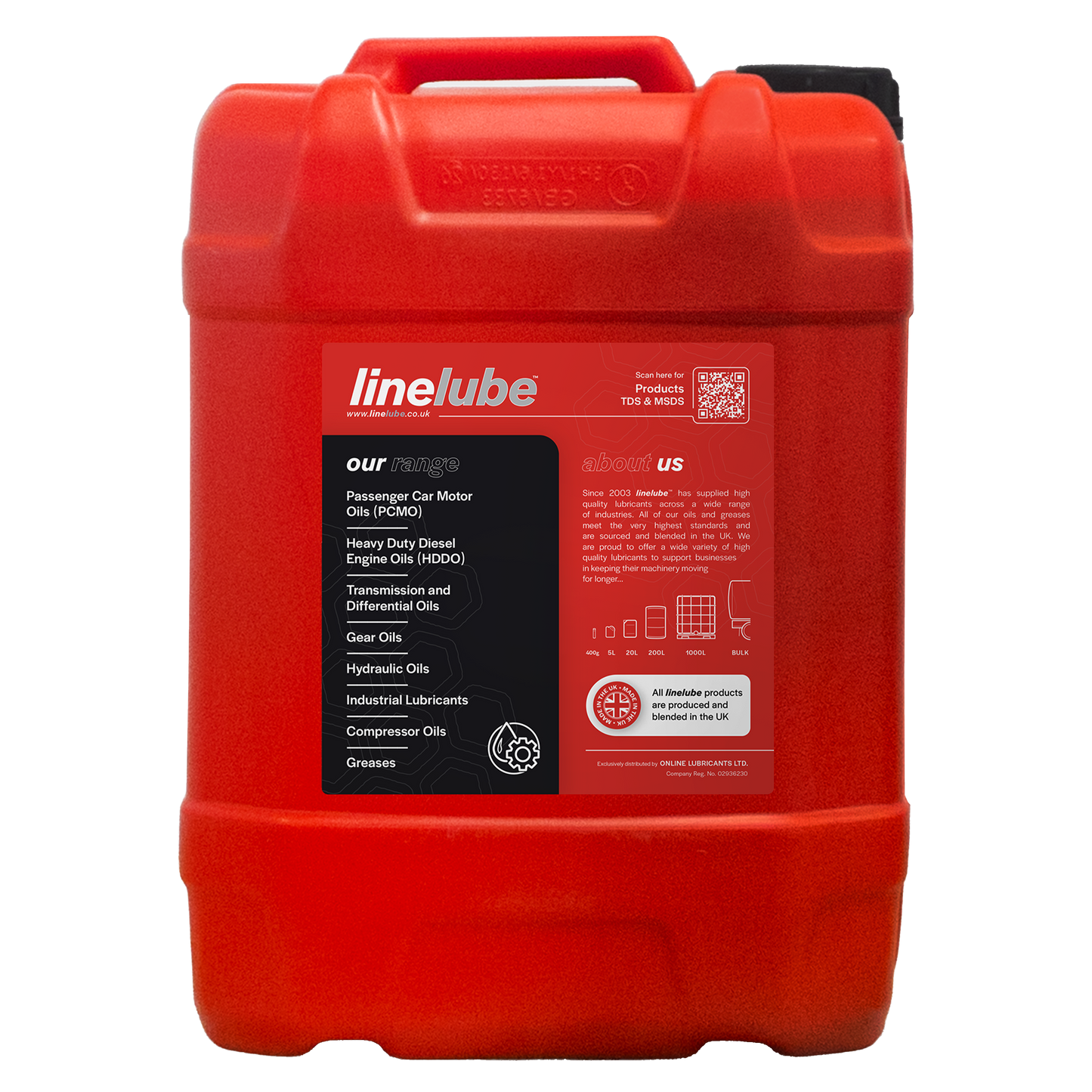 Linelube Hydraulic Oil ISO 32 (20 Litres)