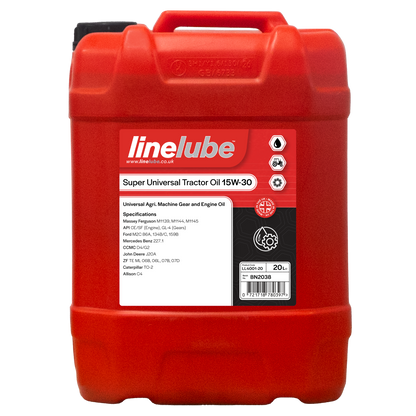 Linelube Super Universal Tractor Gear / Engine Oil 15W-30 - (20 Litres)