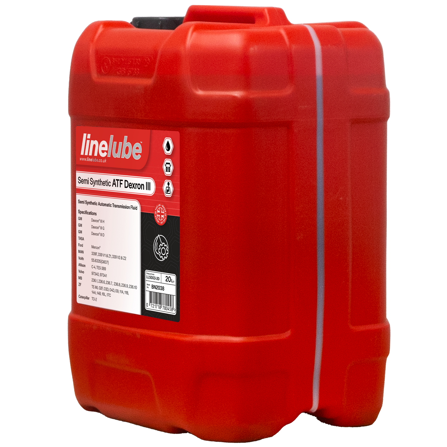 Linelube Dexron 3 Automatic Transmission Fluid ATF (20 Litres)