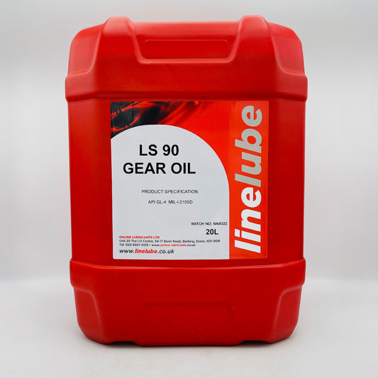 Linelube Heavy Duty Gear Oil Limited Slip LS90 - 20 Litres