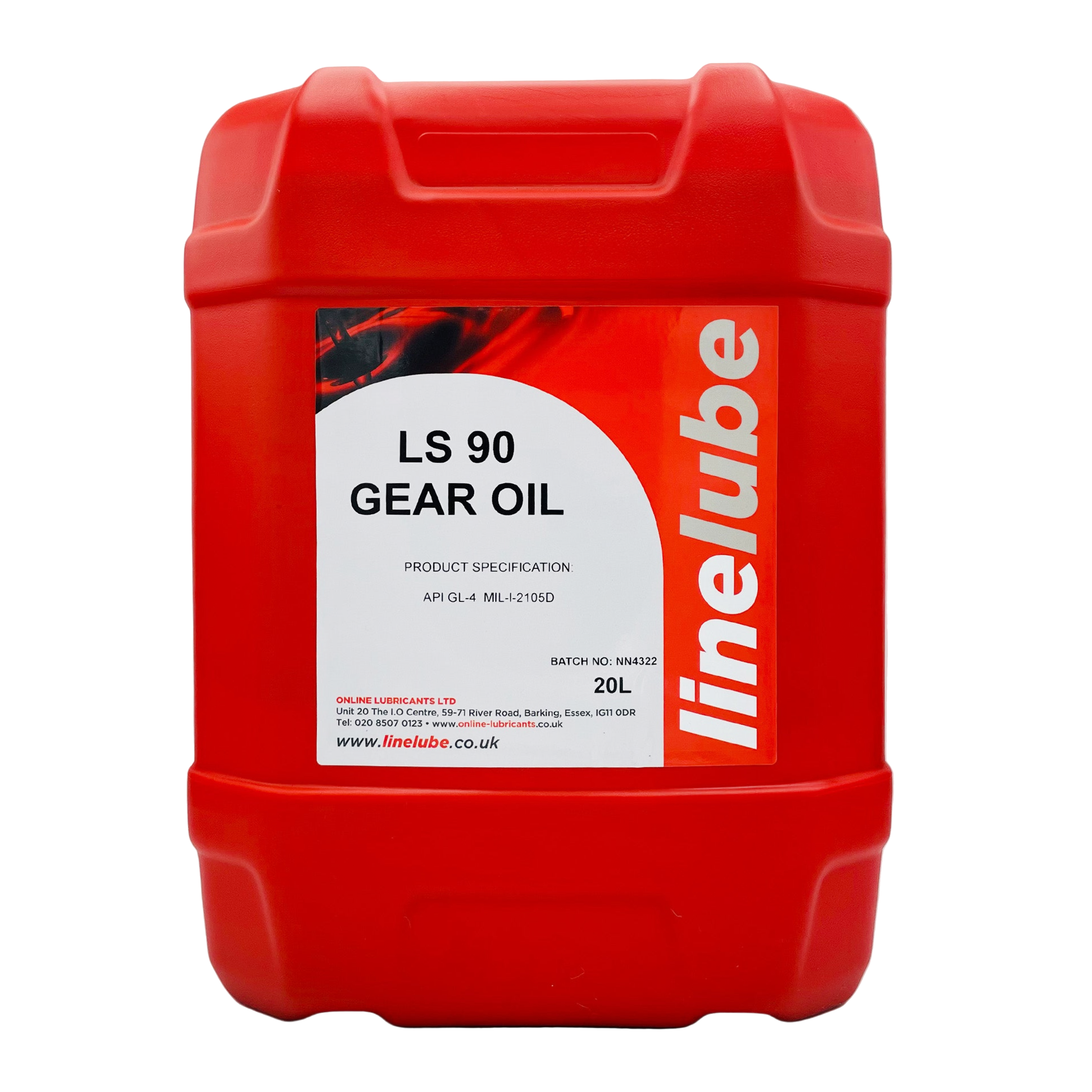 Linelube Heavy Duty Gear Oil Limited Slip LS90 - 20 Litres – All Oils
