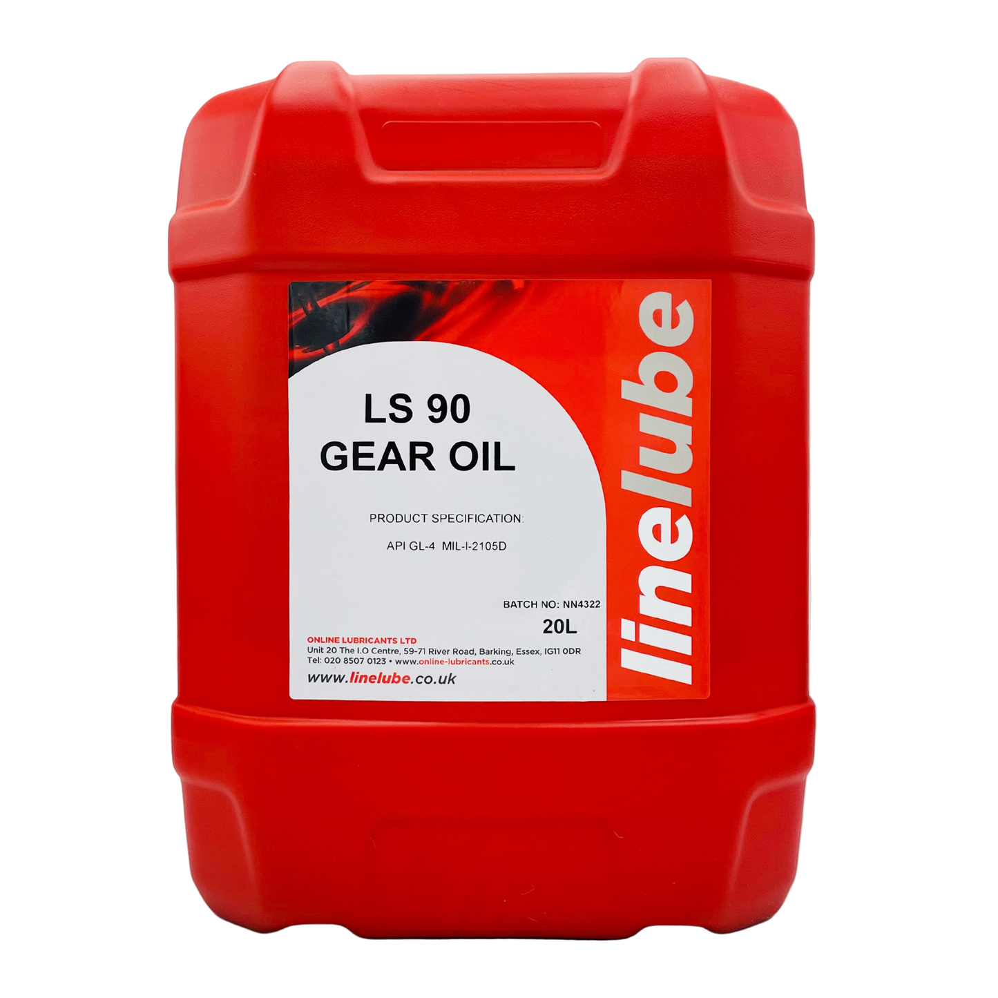 Linelube Heavy Duty Gear Oil Limited Slip LS90 - (20 Litres)