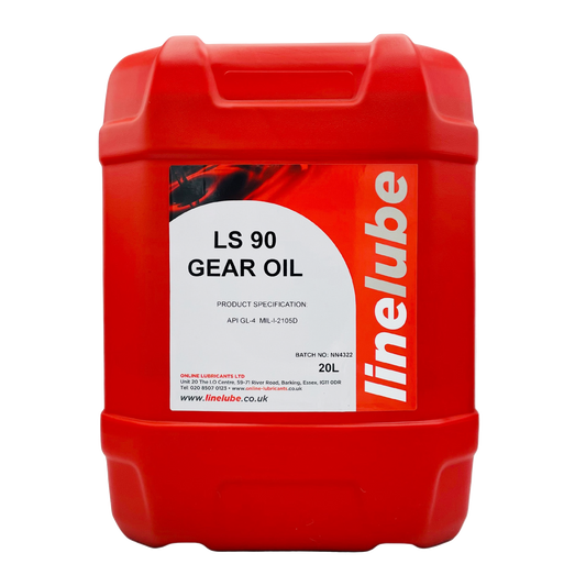Linelube Heavy Duty Gear Oil Limited Slip LS90 - (20 Litres)