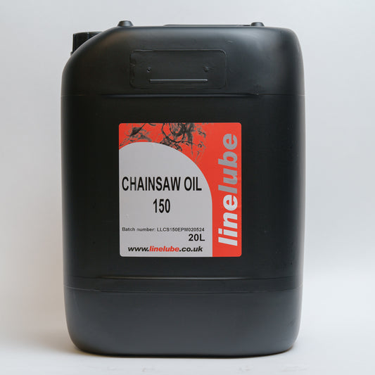 Linelube AGRI High Tack Chainsaw Oil ISO 150 For all Chainsaws - 20 Litre