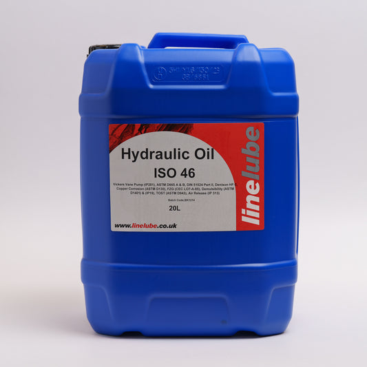 Linelube Hydraulic Oil ISO 46 DIN 51524 Part II High Grade -  20 Litres