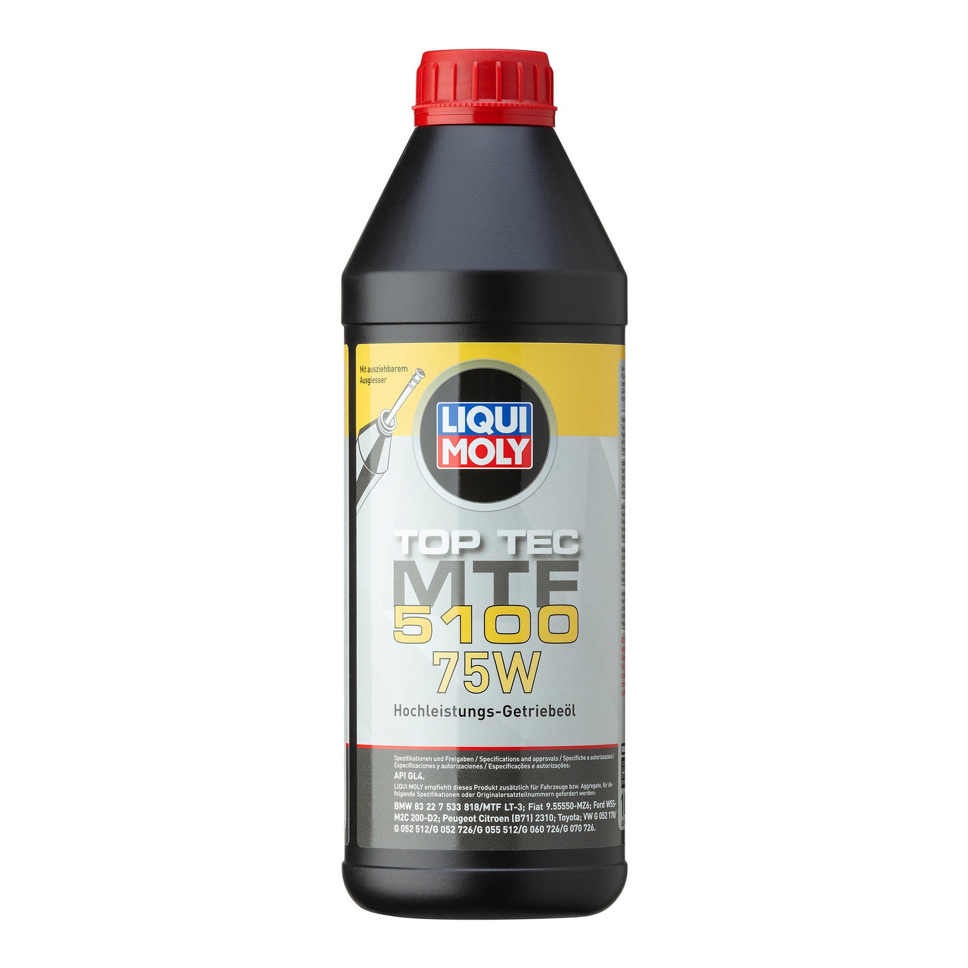 Liqui Moly 20842 Top Tec 5100 75W Manual Transmission Fluid - 1 Litre