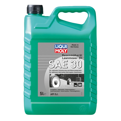 Liqui Moly 1266 Lawnmower Oil SAE 30 Garden Tool Oil - (5 Litres)