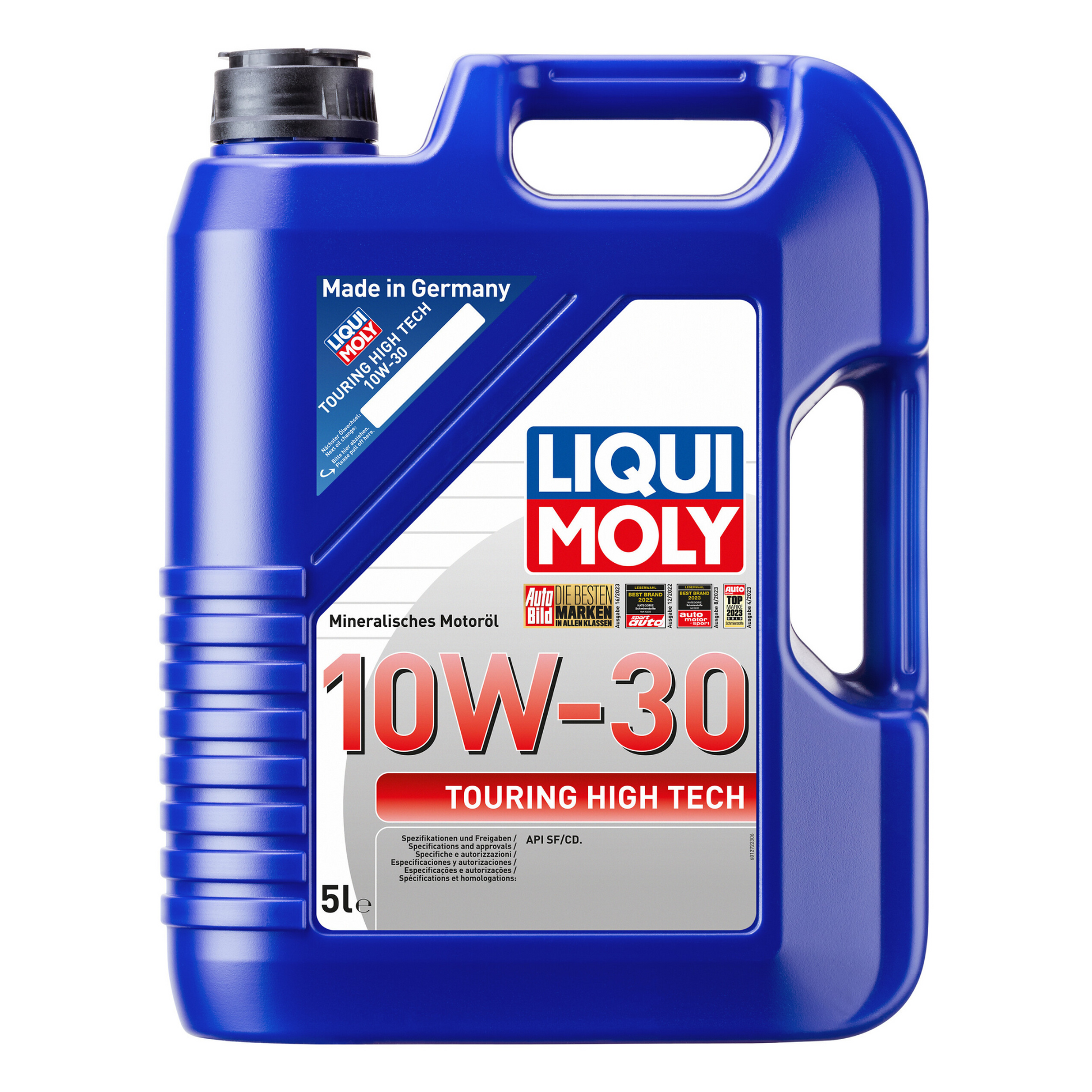 Liqui Moly 1272 10W-30 Touring High Tech All-Season Mineral Engine Oil - 5 Litres